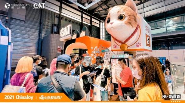 ChinaJoy现场撸猫 西山居Project Cat展区人类爱猫行为大赏