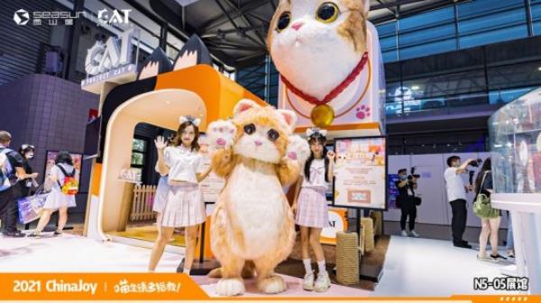 ChinaJoy现场撸猫 西山居Project Cat展区人类爱猫行为大赏