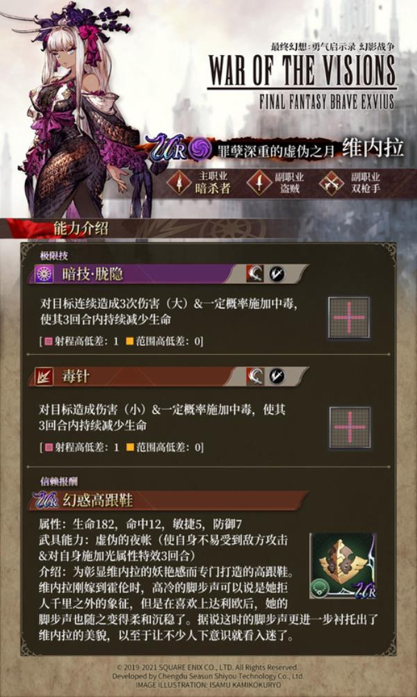 FFBE幻影战争兵员维内拉&达利欧登场！