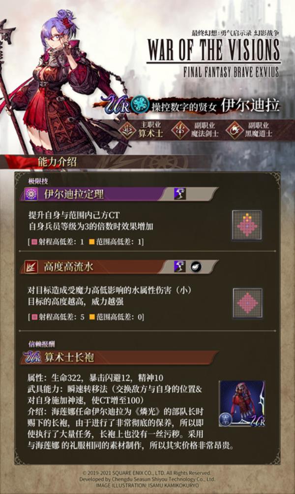 FFBE 幻影战争玛雪莉&伊尔迪拉登场！