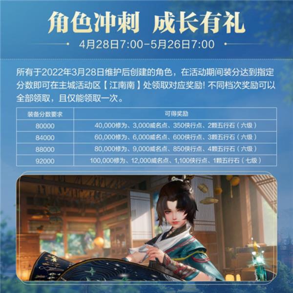 青春书写江湖未来 剑网3全新资料片“江湖无限”震撼公测