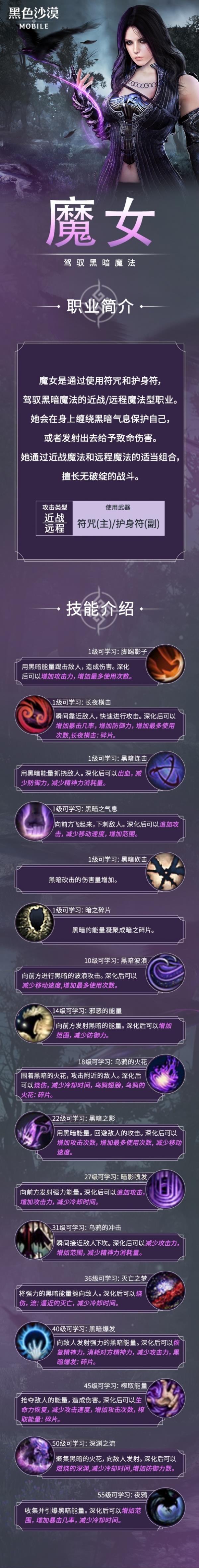 黑色沙漠驾驭黑暗魔法可以毁灭一切 魔女登场！